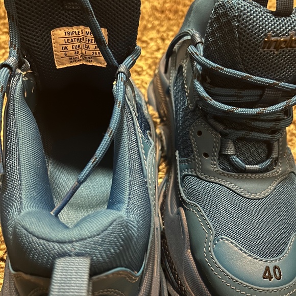 Blue Triple S balenciaga main image 4